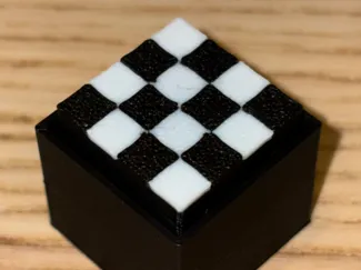Checkerboard Fidget Clicker Keyboard Switch