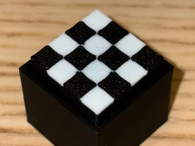 Checkerboard Fidget Clicker Keyboard Switch