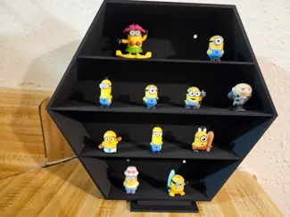 Wall Mounted Miniature Display Shelf
