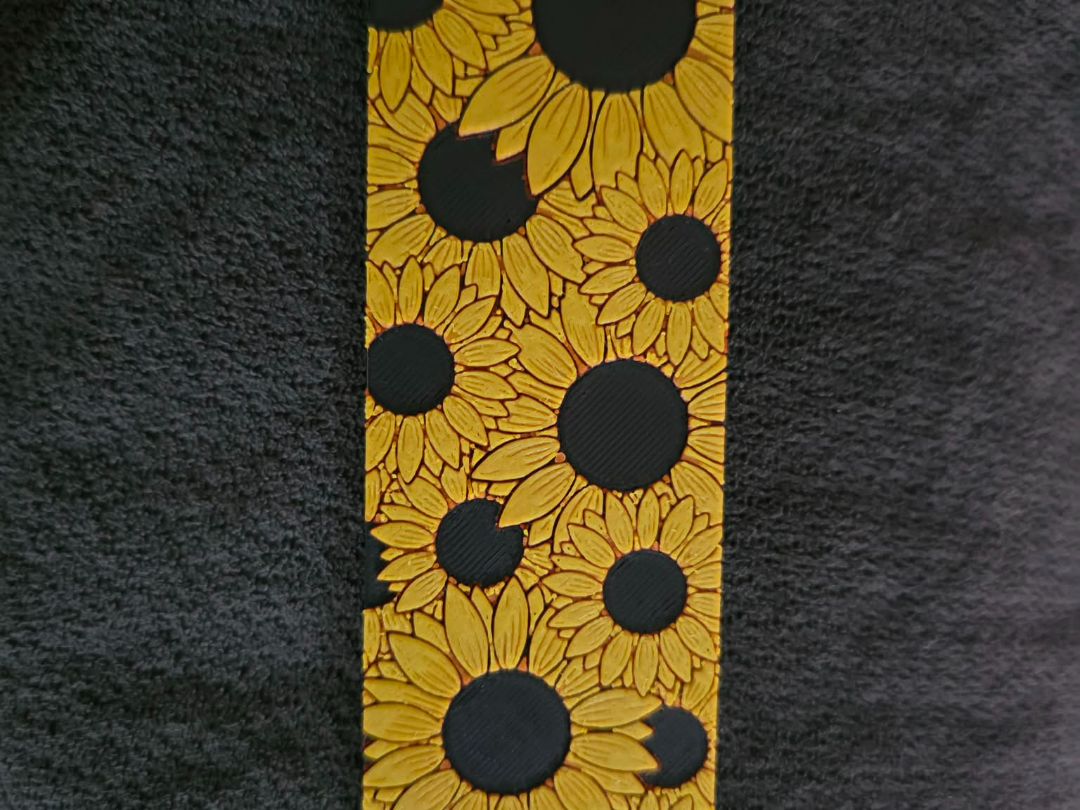 sunflower bookmark