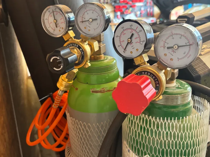 Knauf für Gasdruckminderer