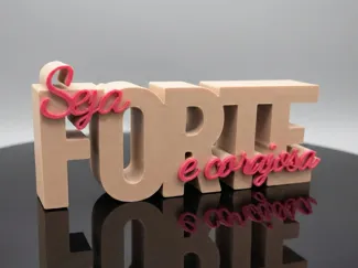 Dual Text Sign Generator