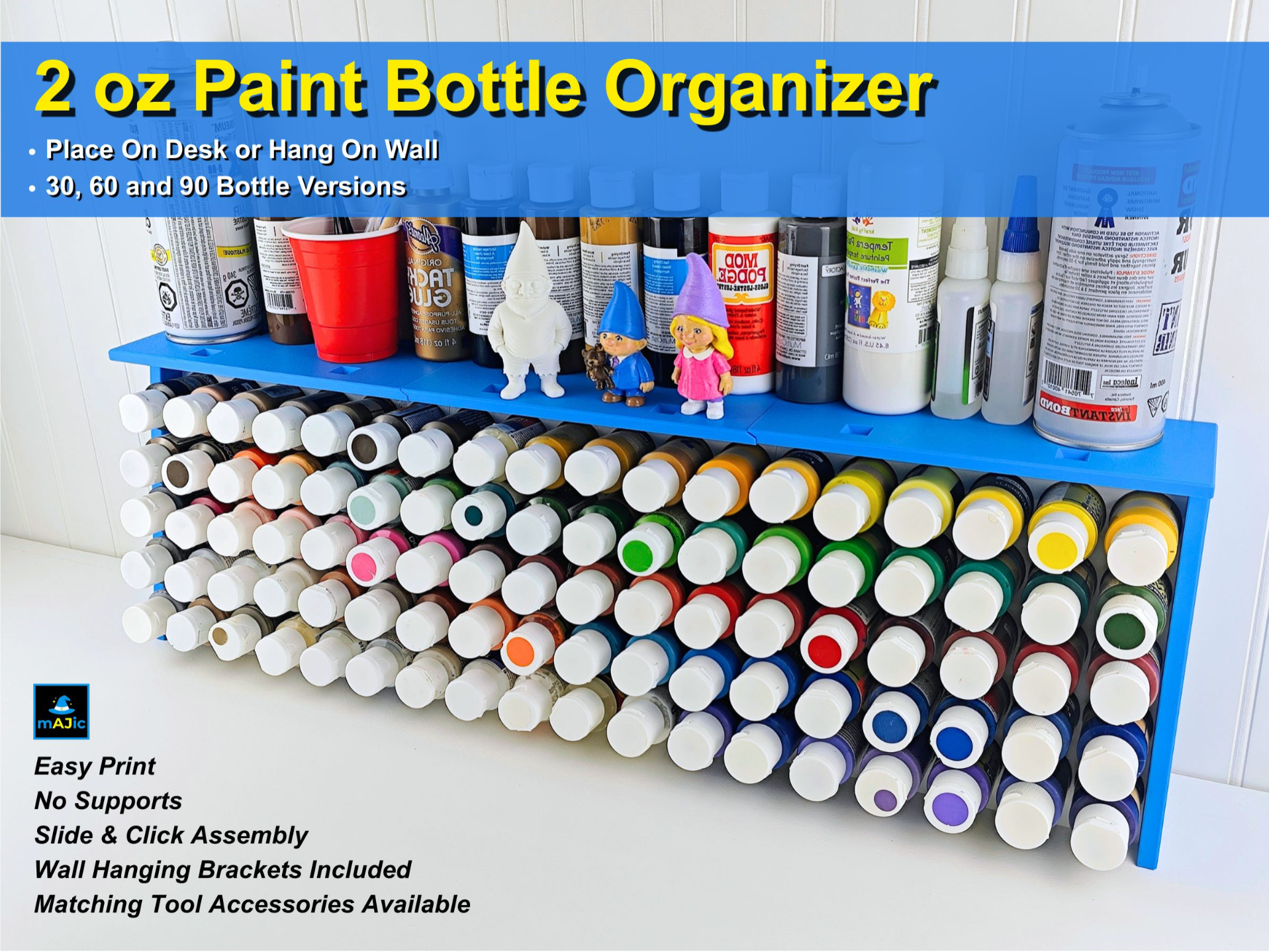 Paint Bottle Organizer 