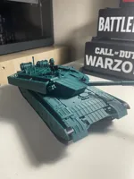 ZTZ99A with moving tracks and moving gun