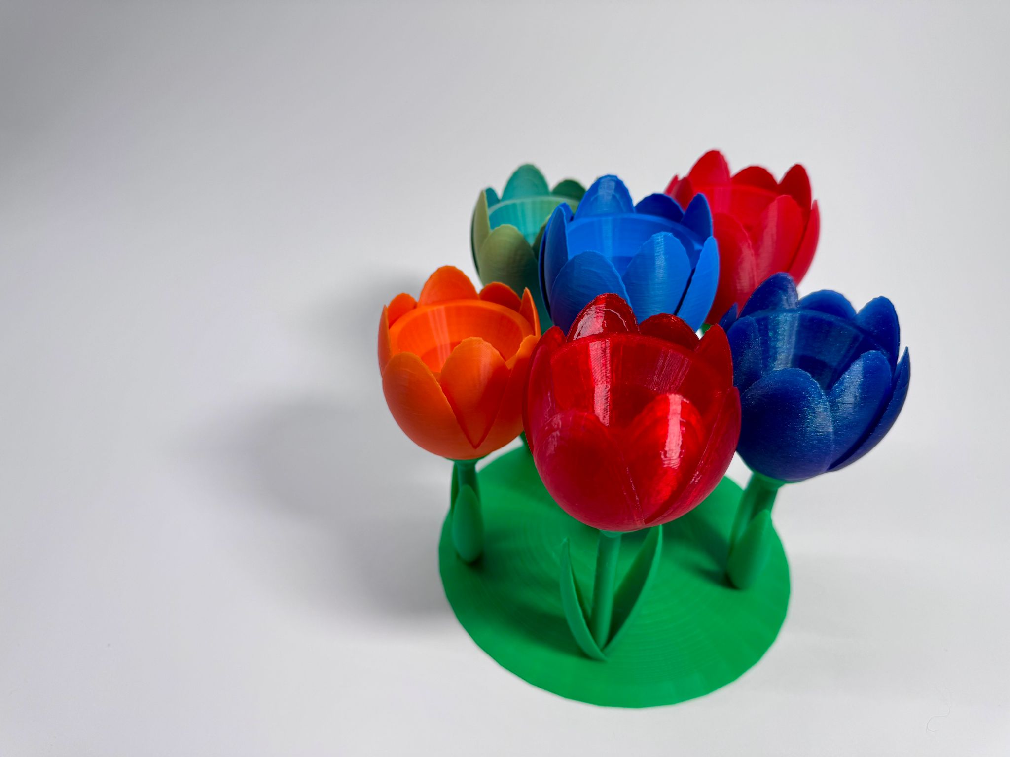 Miniatura 4 do modelo 3D Flower Egg Rack