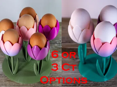Flower Egg Rack