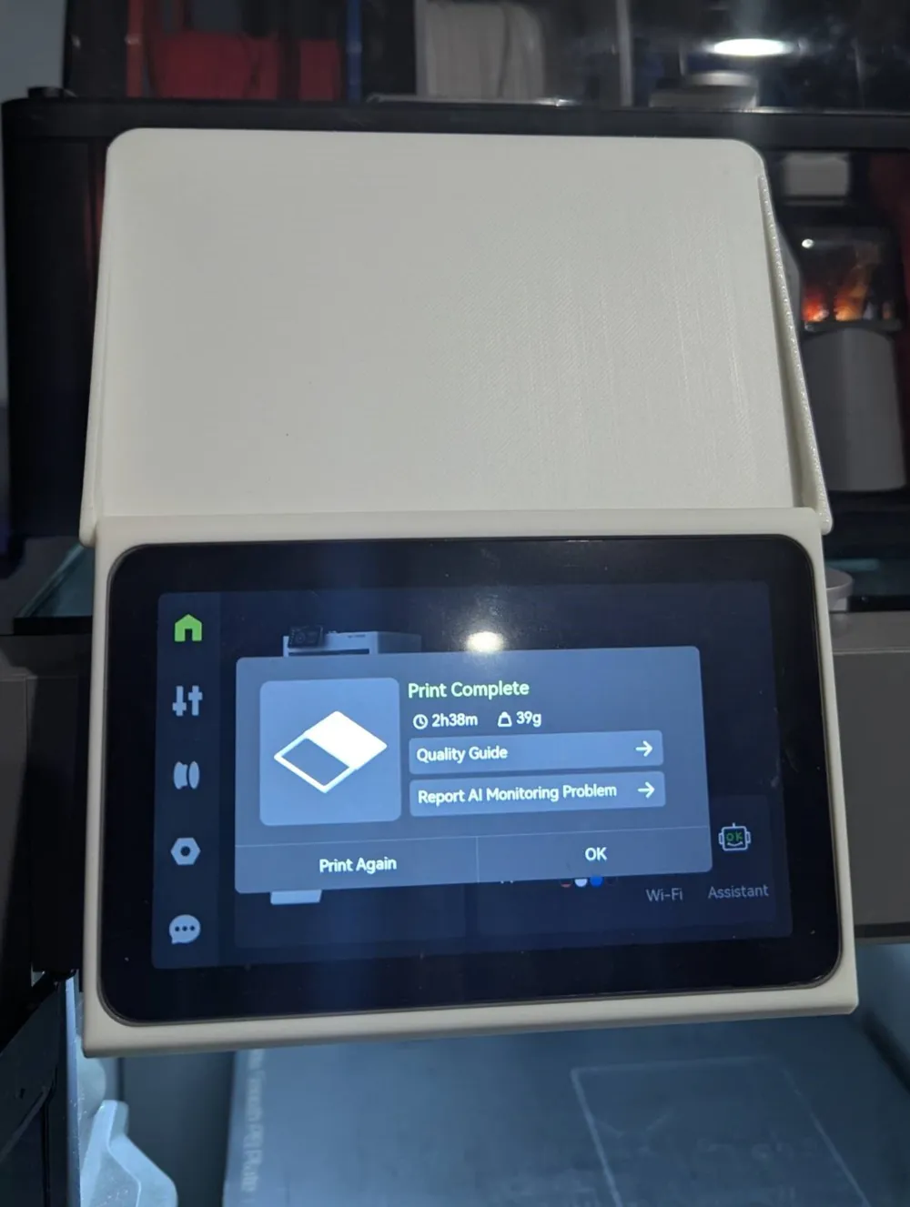 P2S X2D Screen Cover – Print in Place + SnapFit - Free 3D Print Model ...