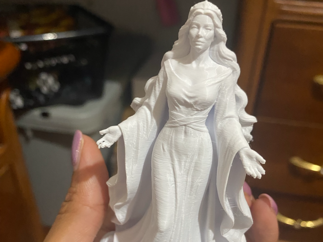 Iemajá -Rainha do mar / Estátua 3d - 1