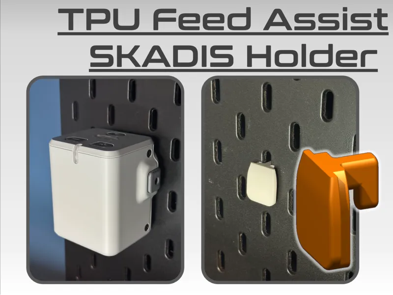 TPU Feed Assist Module Skadis Holder