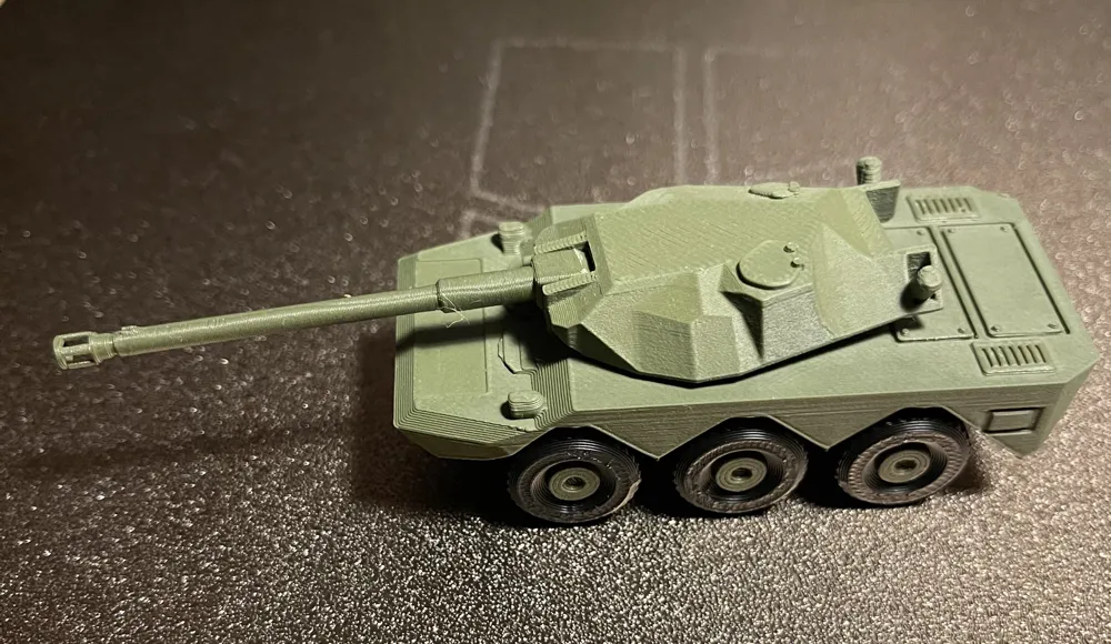 AMX-10RC mini char échelle H0 (1:87) - Modèle d'Impression 3D Gratuit ...