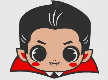 Dracula Earrings