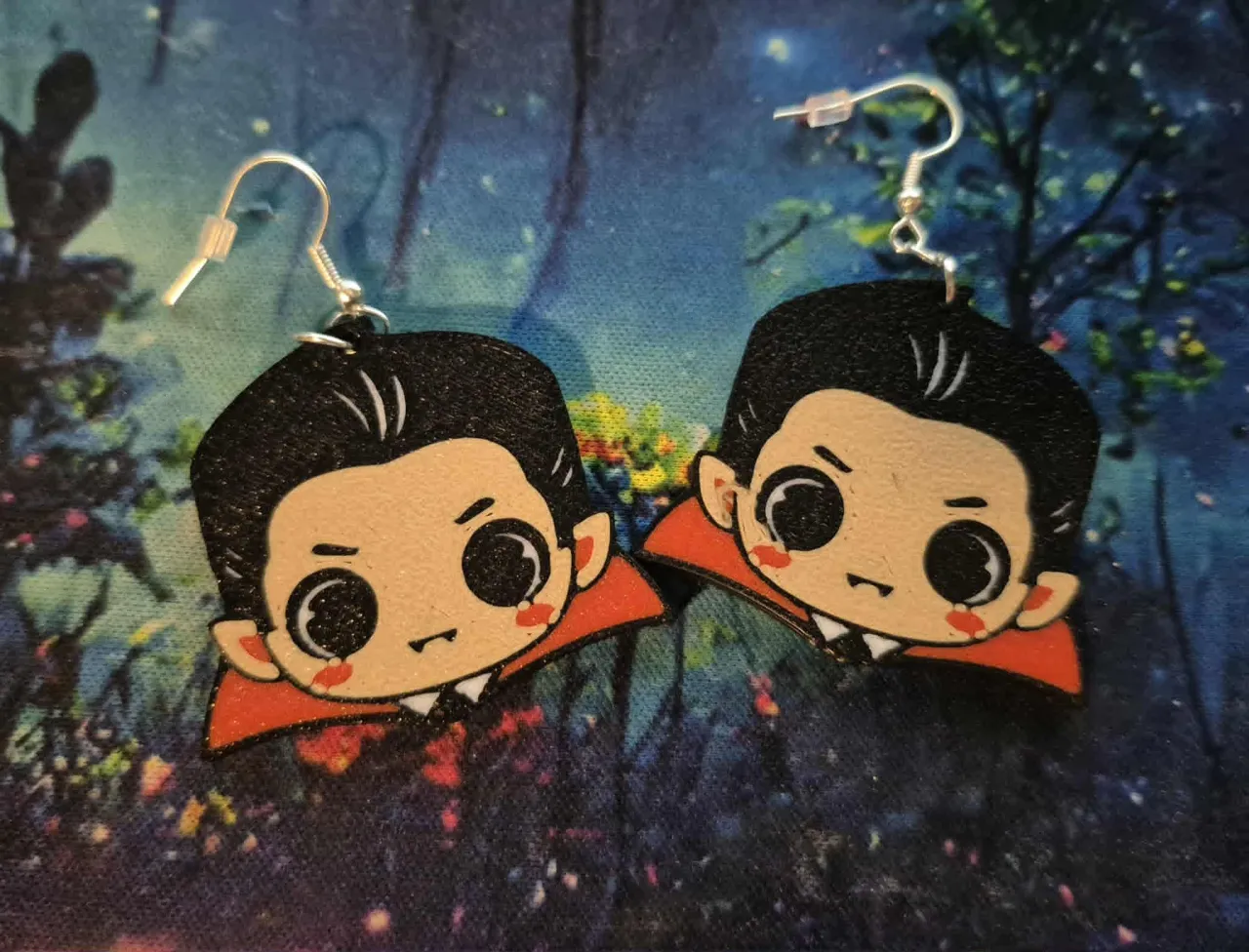 Dracula Earrings view 3