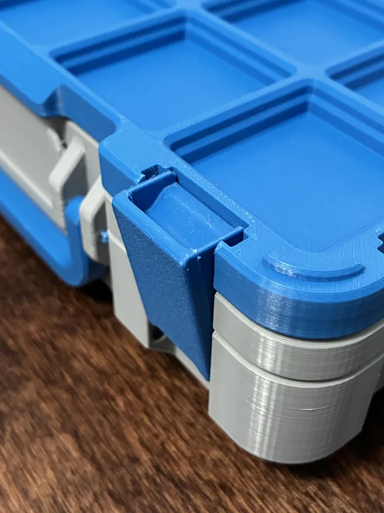 Easy Thumb Latch for Gridfinity Base Storage Box - Free 3D Print Model ...