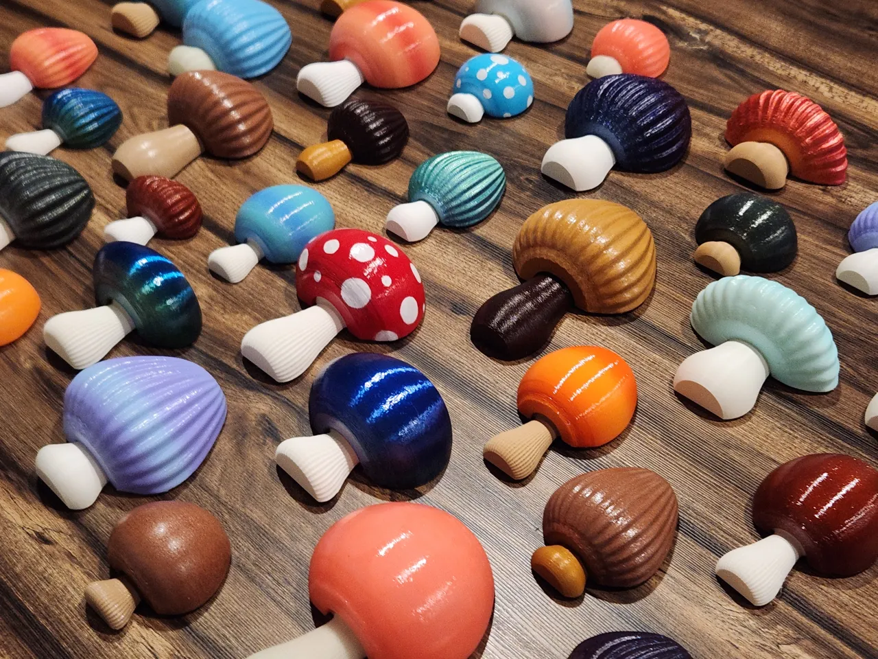 Mix-and-Match Mushroom Magnets- NEW SOLID VERSION! view 3