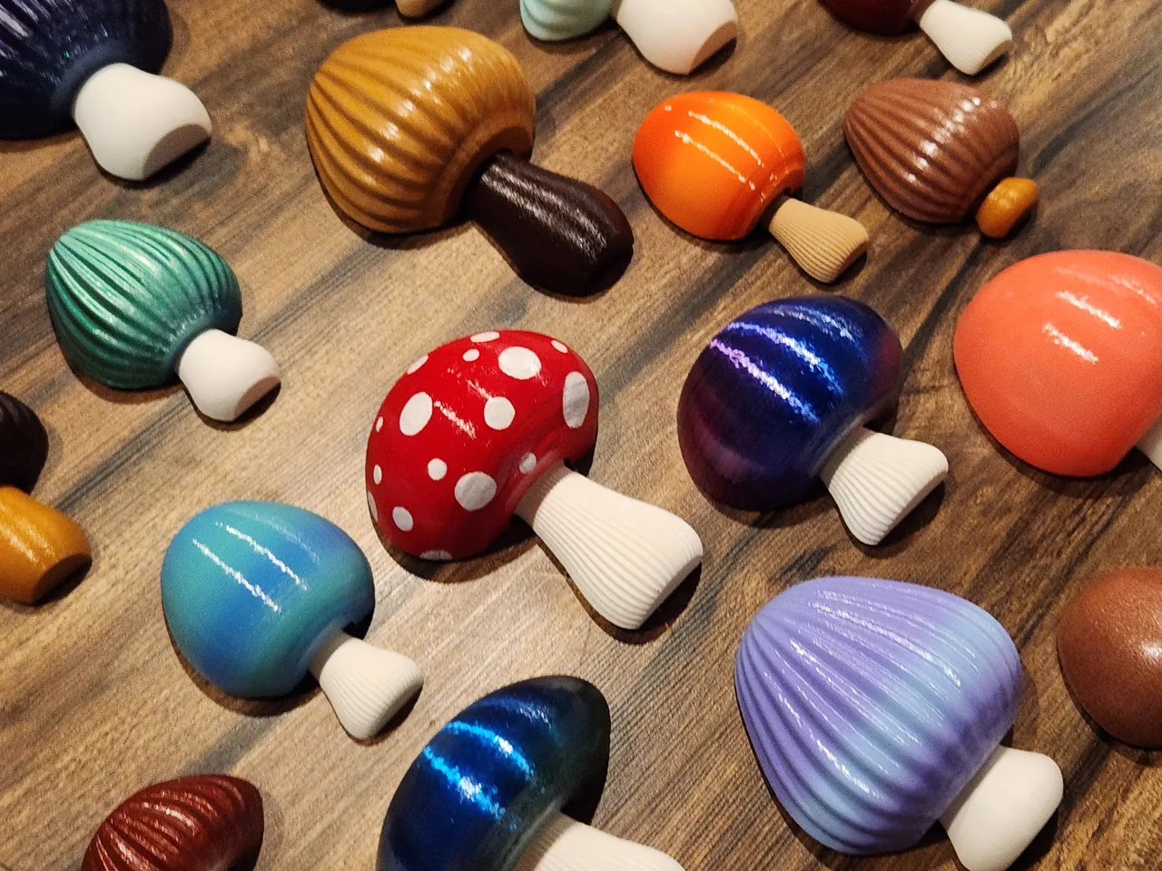 Mix-and-Match Mushroom Magnets- NEW SOLID VERSION! view 4