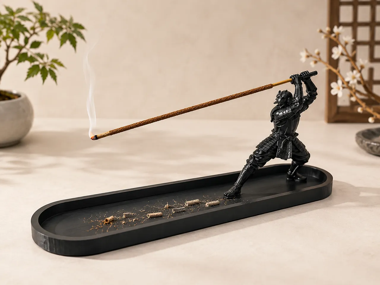 Samurai Sword Incense Holder view 2