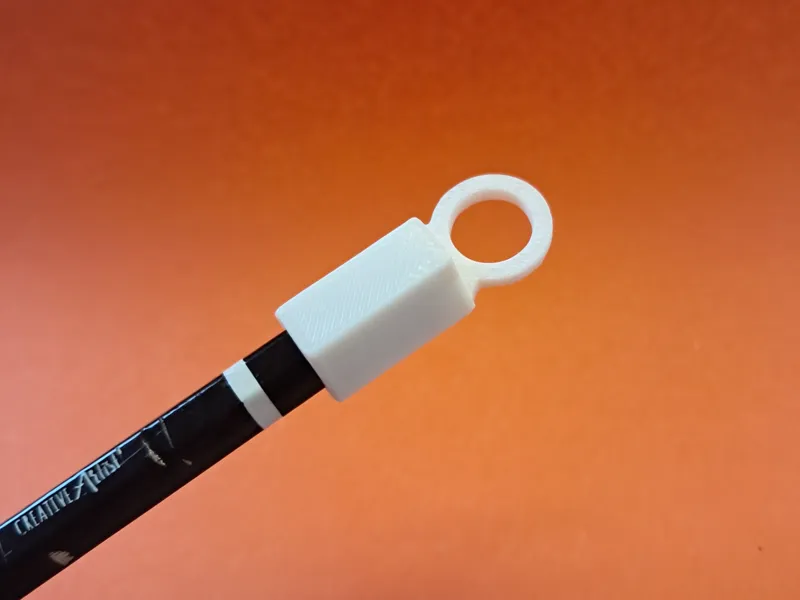 Pencil holder for book