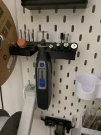 Porta dremel lite con porta accessori V1