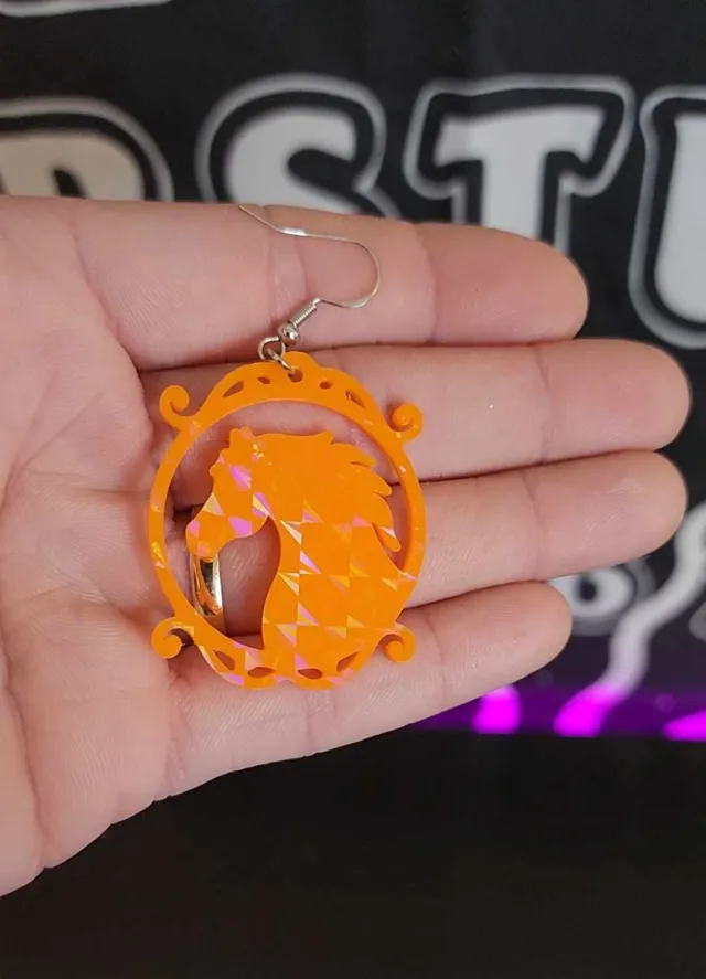 Horse Silhouette Earrings No AMS needed