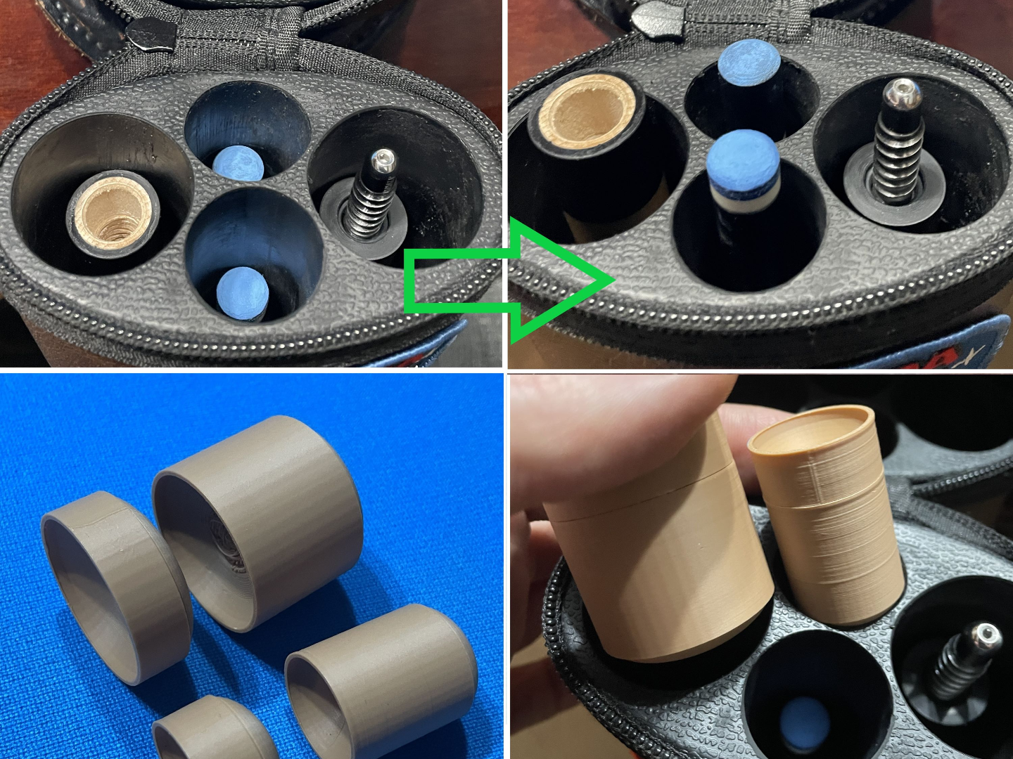 Pool Cue Case Raiser