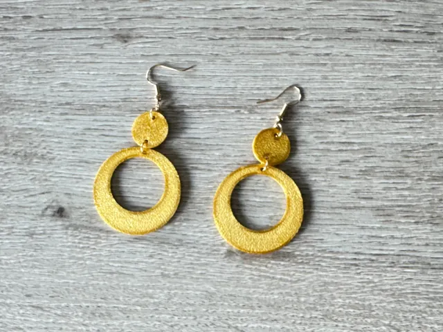 Two circle earring