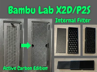 X2D/P2S Active Carbon Air Filter