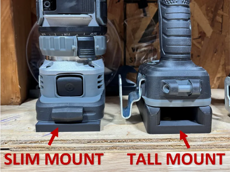Flex 24v Tool Holder - Tall Mount