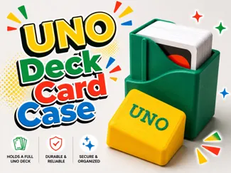 Parametric Card Case Remix - 112 Card UNO Deck