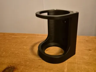 Wall mount holer for 1 bottle
