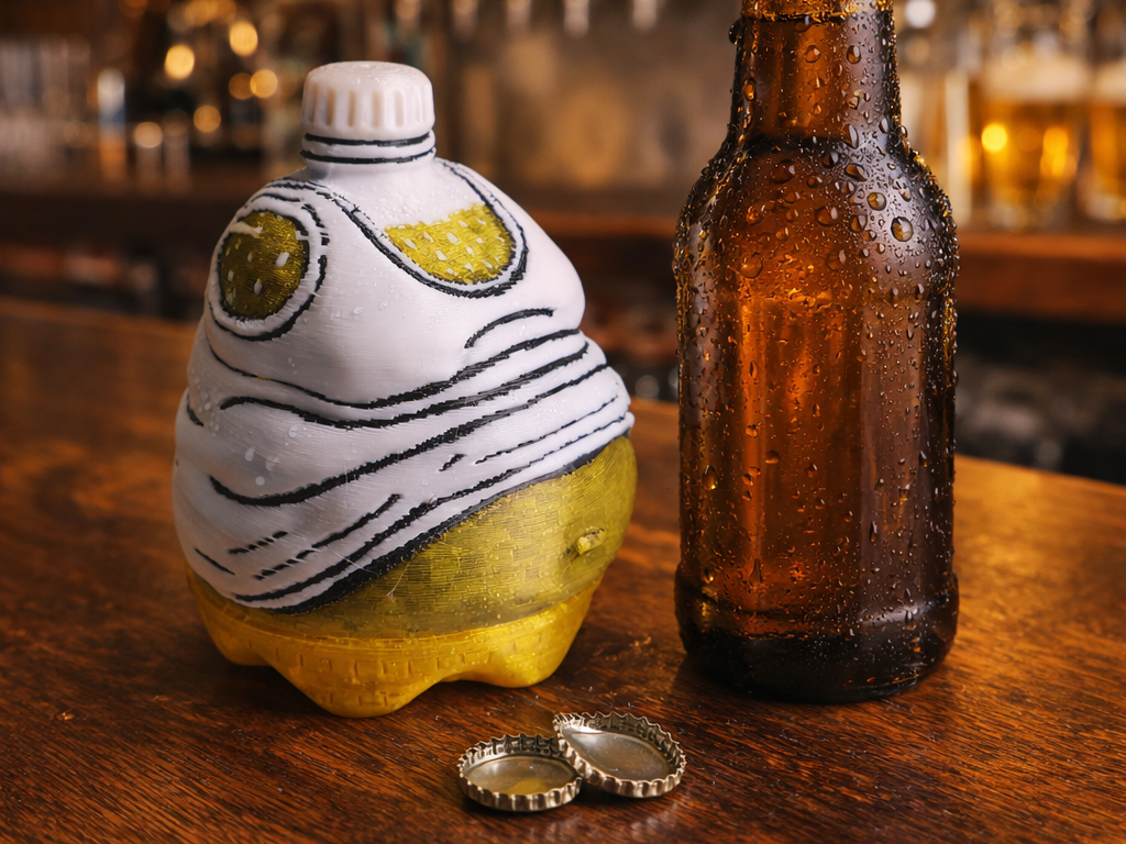 Real Man Bottle Opener – Twist Cap Helper