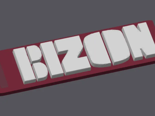 Bizon keychain
