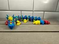 Dragon articulé sensibilisation à l'autisme — photo 2