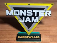 Plaque murale Monster Jam — photo 1