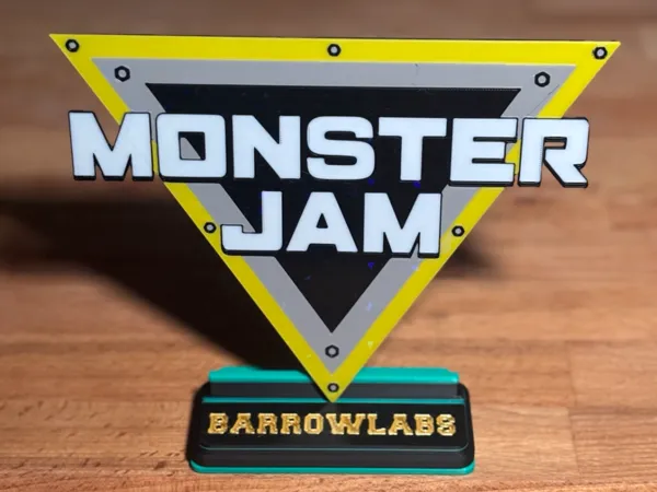 Plaque murale Monster Jam