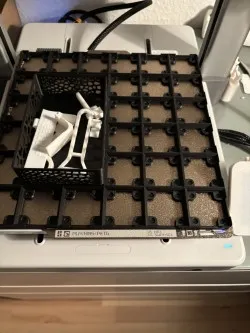 Connectable Base Collection gridfinity connectable base 6x6 with magnet holes - Free 3D Print Model ...