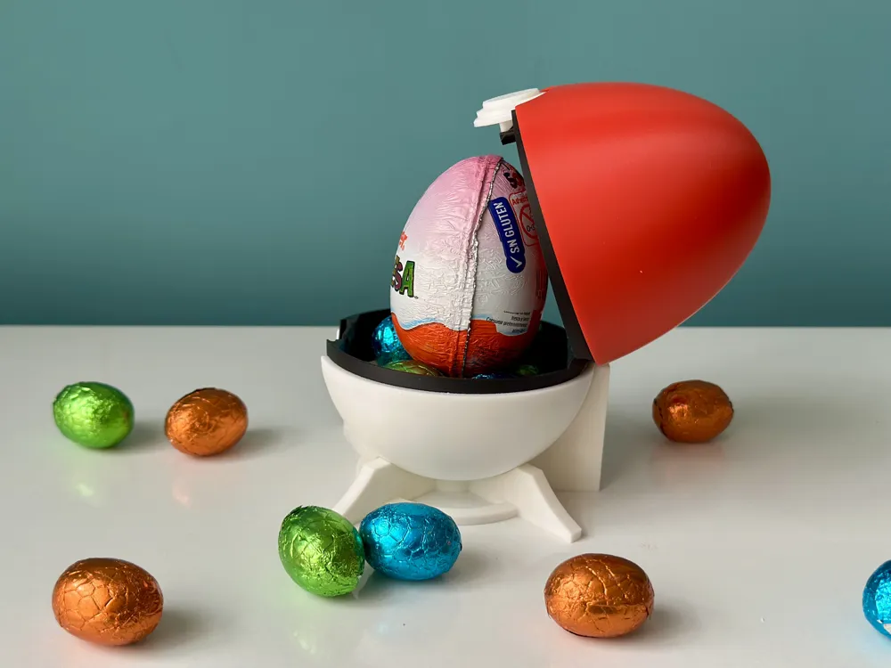 PokéEgg Easter Edition - Poké Ball - Pokémon - Free 3D Print Model ...