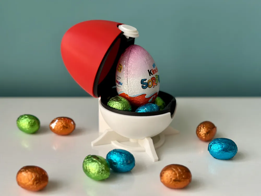 PokéEgg Easter Edition - Poké Ball - Pokémon - Free 3D Print Model ...
