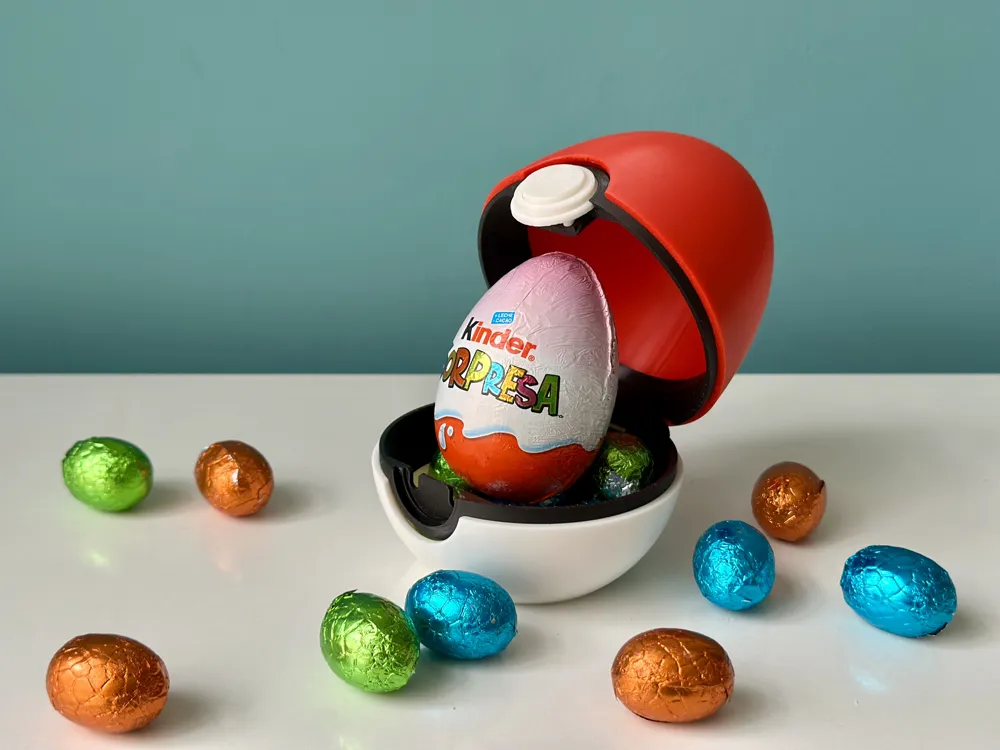 PokéEgg Easter Edition - Poké Ball - Pokémon - Free 3D Print Model ...