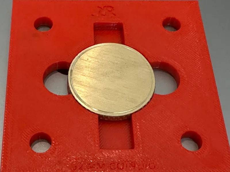 Fiber Laser 32 MM Coin Jig