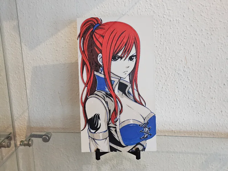 Hueforge Erza Scarlet Fairy Tail