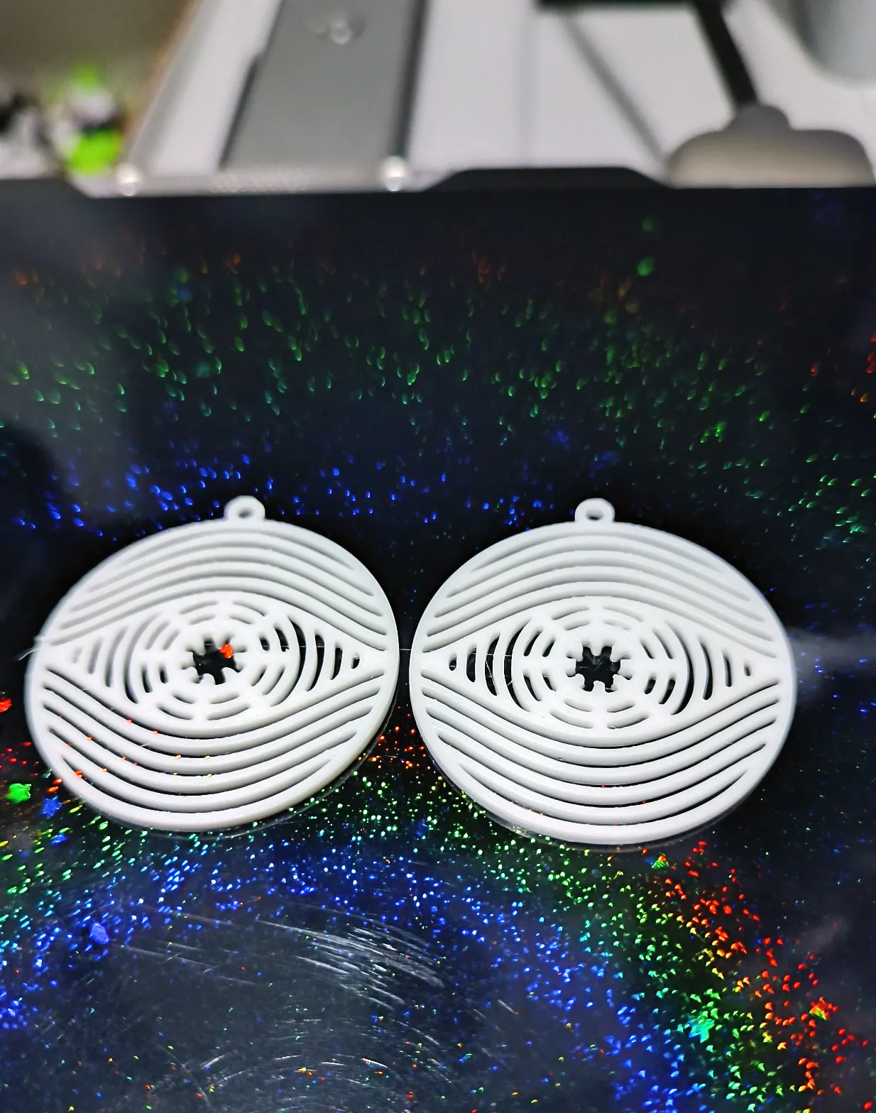 Eyes of the Sunlight Earrings view 2
