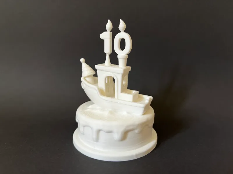 Benchy on a Cake #happy10thanniversary