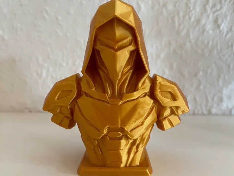 Cyberpunk Low Poly Bust