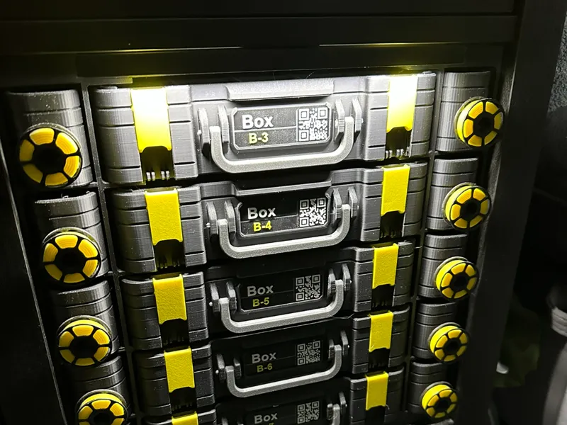 Kallax Rack Modul – Light Upgrade