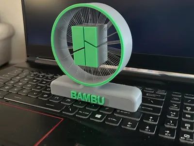 Bambu Logo With Strings