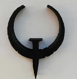 Quake Keychain