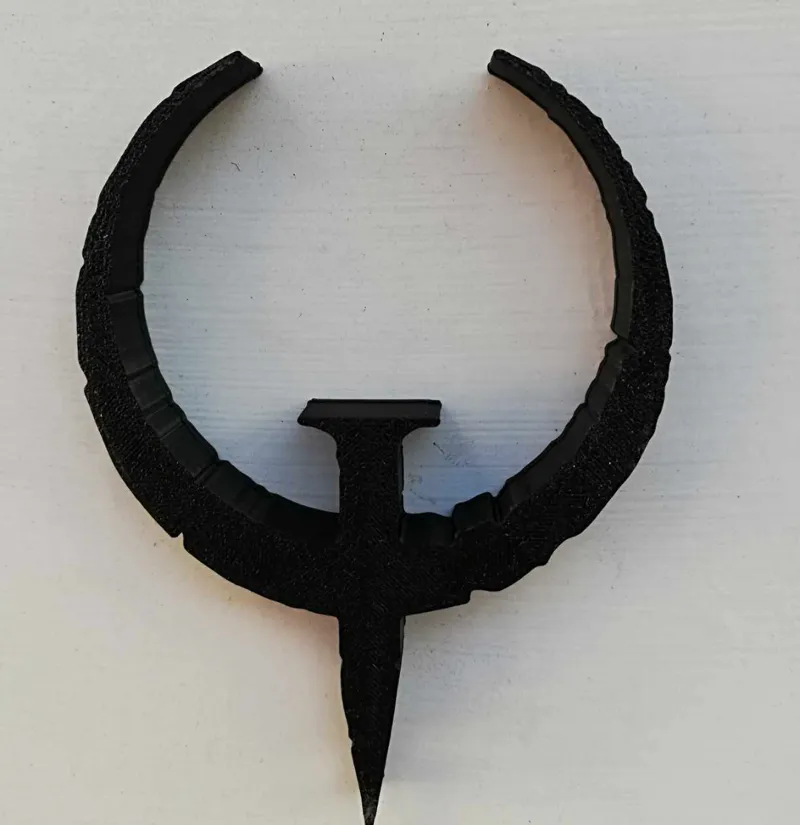 Quake Keychain
