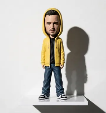 Accesorio para impresora 3D: Jesse Pinkman (Breaking Bad) — vista de referencia 3