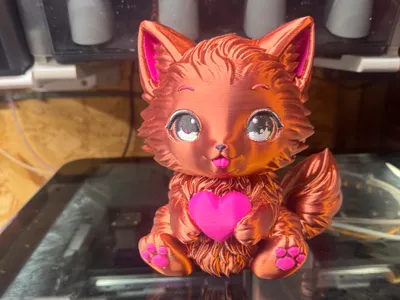 Heartfelt Kitten