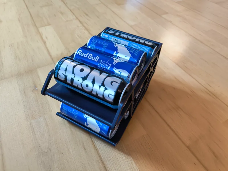 Can coller storage for 250-330ml cans